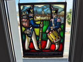 Buntglas 25. Solothurnisches Kantonal-Schützenfest Olten1961