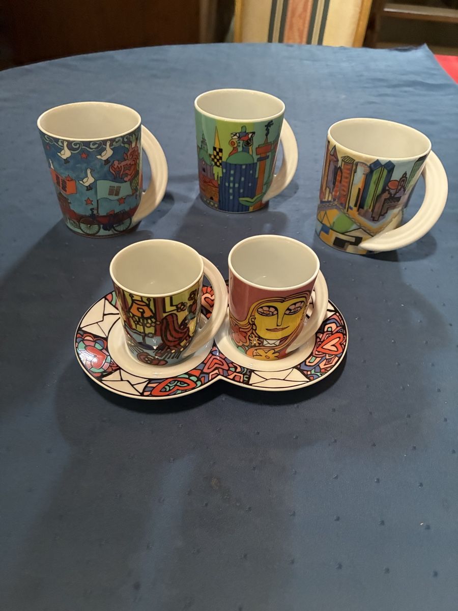 Rosenthal Tazze: Rosenthal Cupola Cups - Sammeltassen  – Usato da Dornach venduto da Rosengarten
