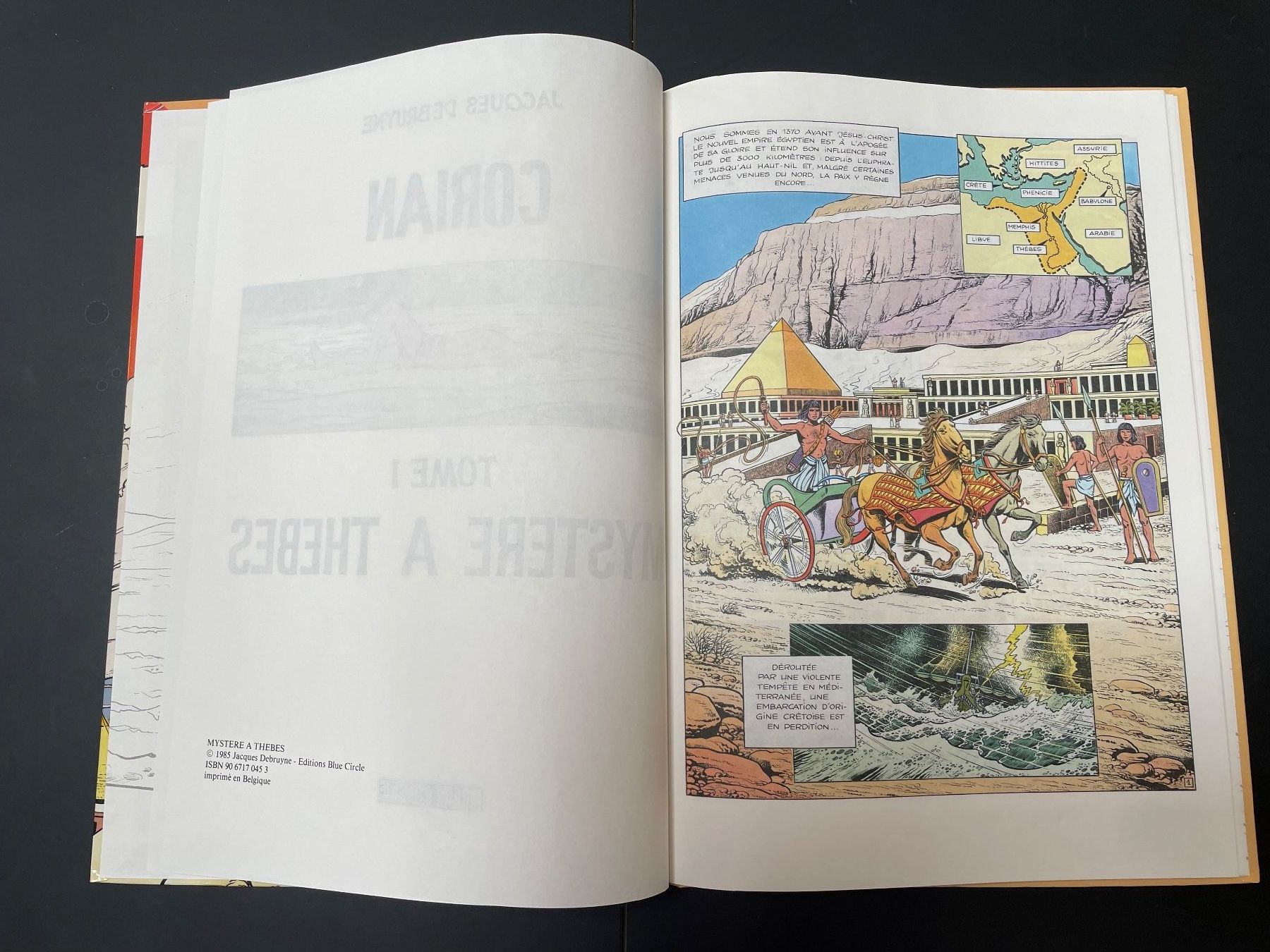 Fumetti: BD Corian - Mysthére à Thebes EO – Usato da Romanel-sur-Lausanne venduto da seb_9c2t 1