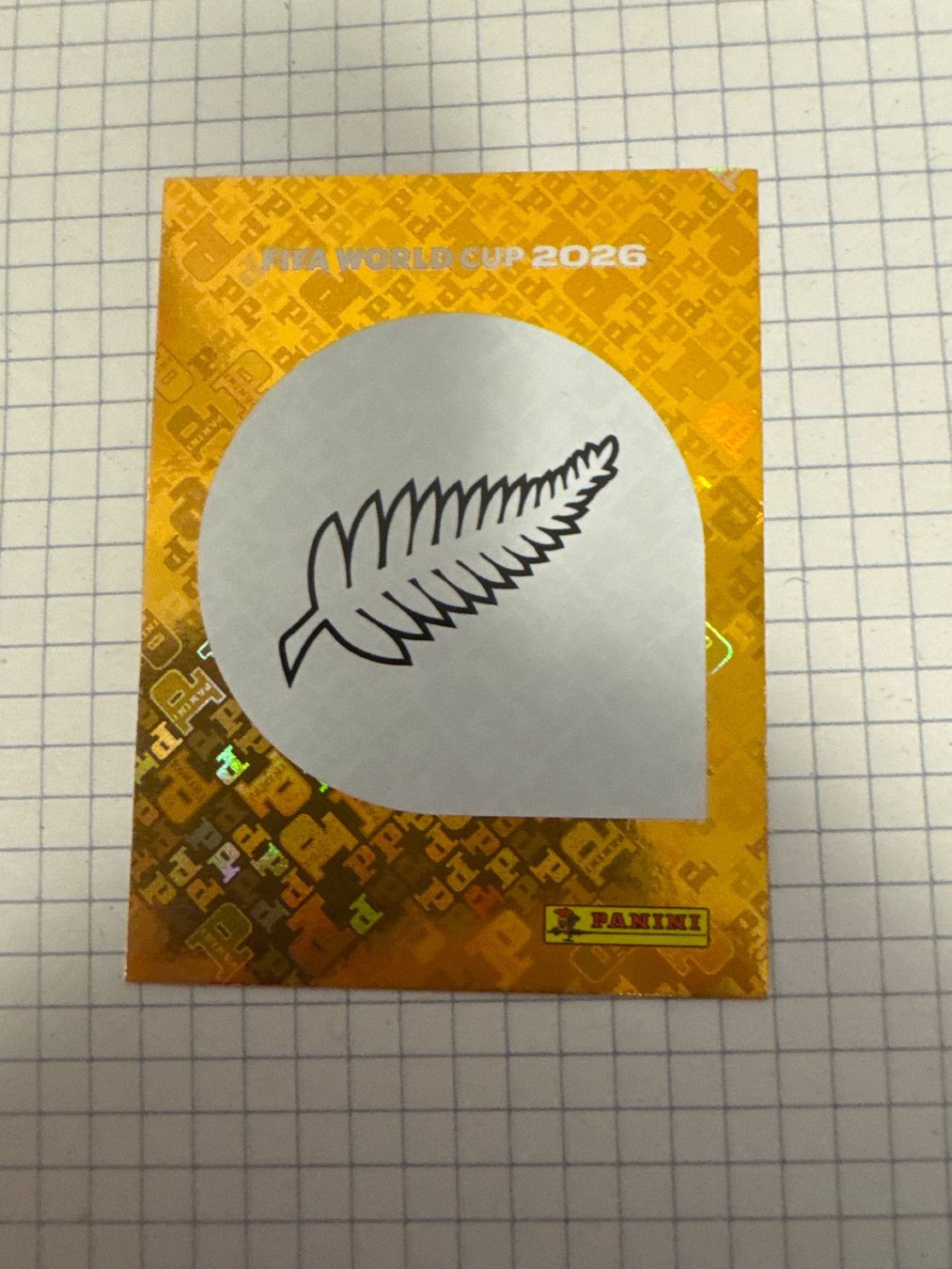 Panini Carte collezionabili: Panini Sticker WM 2026, NZL 1 – Nuovo (secondo la descrizione) da Winterthur venduto da mathis-spielsteine