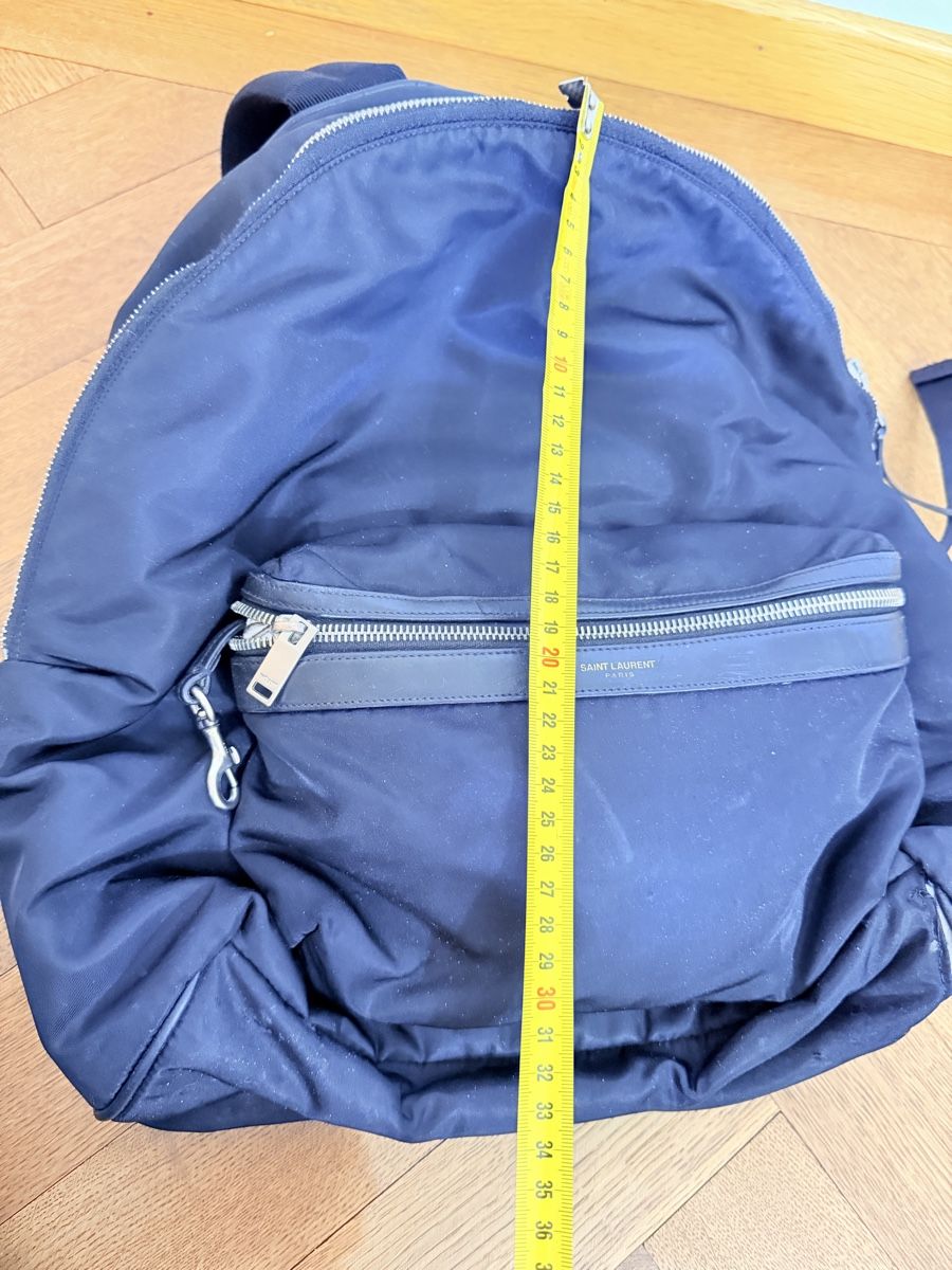 Saint Laurent Zaini: Zaino Saint Laurent Paris nero – Usato da Lugano venduto da can_xdd8 7