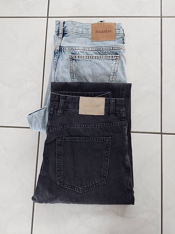Pull&Bear Jeans: 2 Jeans-Hosen PULL&BEAR, Grösse EUR 40+44 – Gebraucht aus Itingen von sil_jtd6