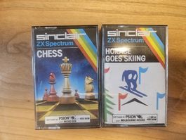 Sinclair ZX Spectrum Spiele - Horace Goes Skiing & Chess (Ka