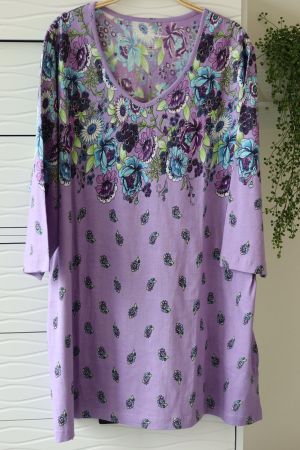 Longshirt Grösse 50/52 von ULLA POPKEN, 100% Baumwolle, NEU
