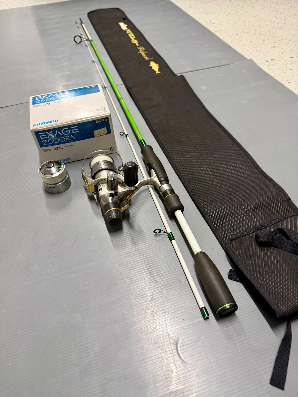 Canne da pesca: Spinnrute Combo Ultra Light  2.30m – Usato da Trimbach venduto da duri.. 2