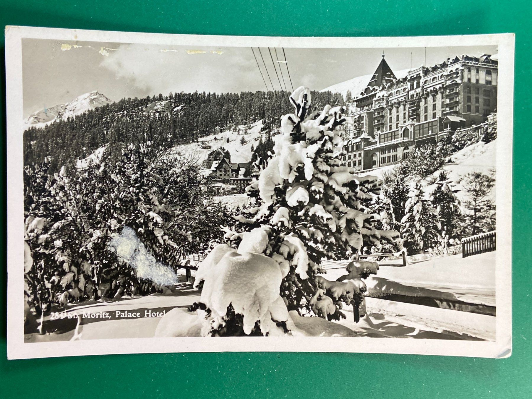 Cartes postales: St. Moritz - Palace Hotel – D'occasion à Steg VS par danwer74