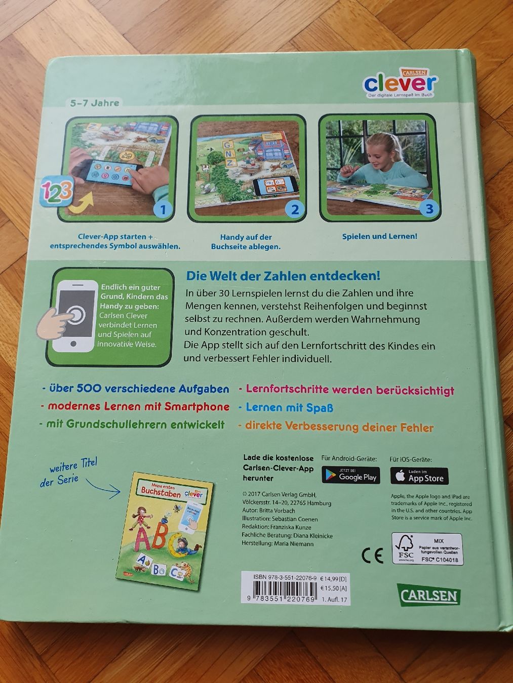 Libri: Buch meine ersten Zahlen, Clever mit App – Usato da Zürich venduto da cha_bfl5 1