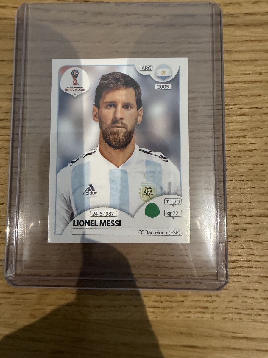 Panini Carte collezionabili: Lionel Messi WM 2018 Panini 288 – Nuovo (secondo la descrizione) da Aarau venduto da uebern