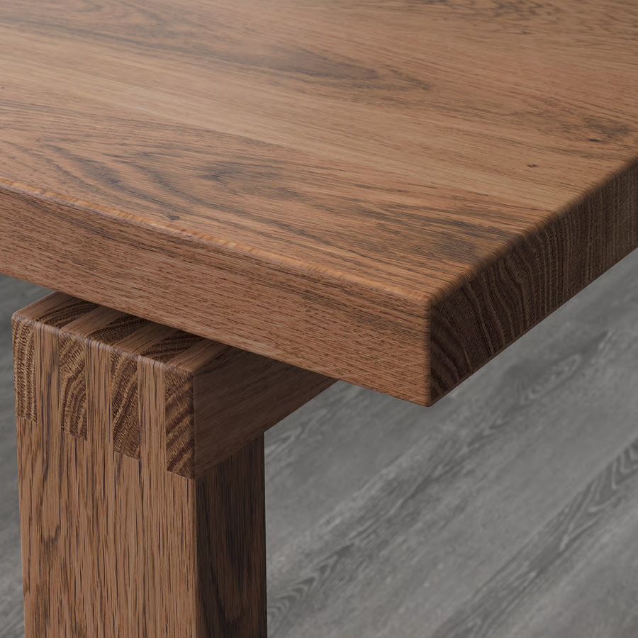 Ikea Tavoli: Ikea Eichentisch Esszimmertisch 220x100cm – Nuovo (secondo la descrizione) da Bäch SZ venduto da marco0003 4