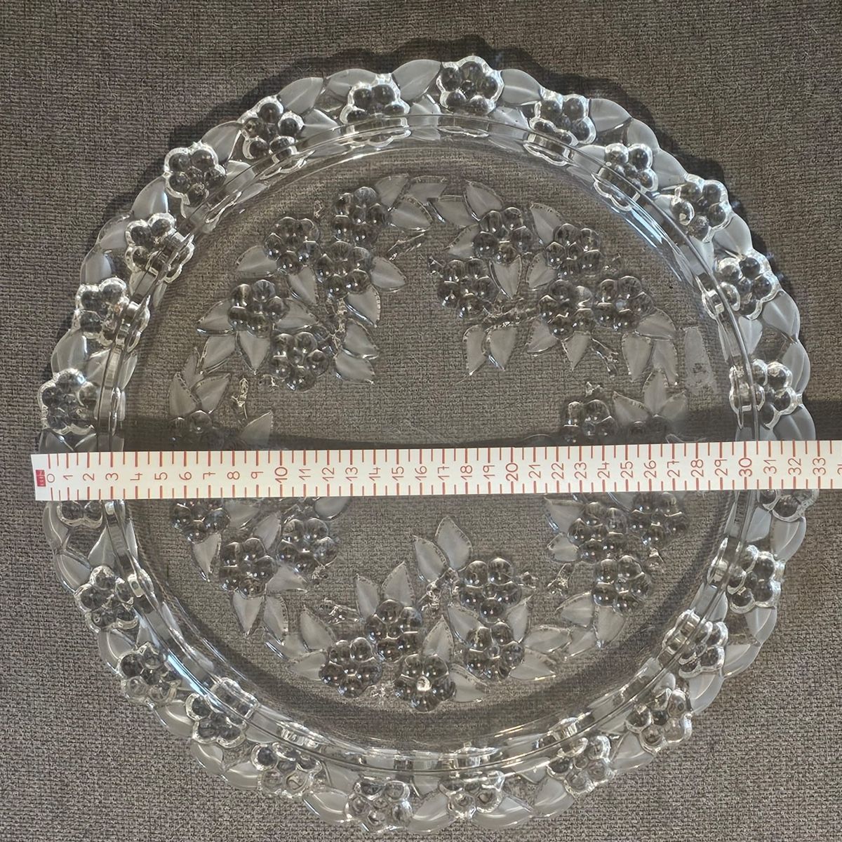 Piatti di portata: Plateau décoratif motifs fleuri - Chic – Nuovo (secondo la descrizione) da Henniez venduto da jcf_6rzc 3