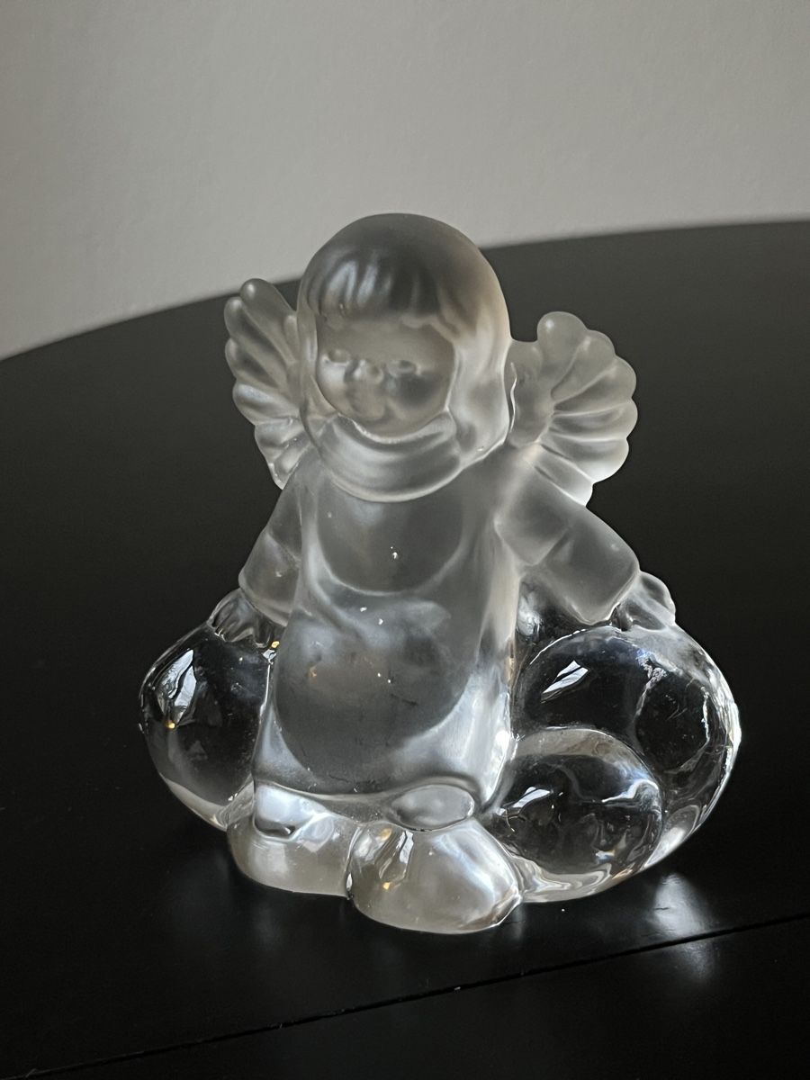 Figuren: Goebel Kristallglas Engel Figur schwer – Gebraucht aus Zürich von Nowstalgia