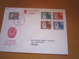 PP 1957 FDC Serie