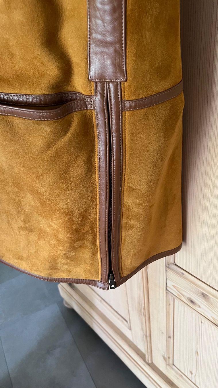 Giacche: Wildlederjacke mit Lammfell Innenfutter – Usato da Birmensdorf ZH venduto da Zielasco 3
