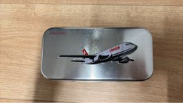 Swiss Amenity Metallbox Airbus A320 Zustand akzeptabel
