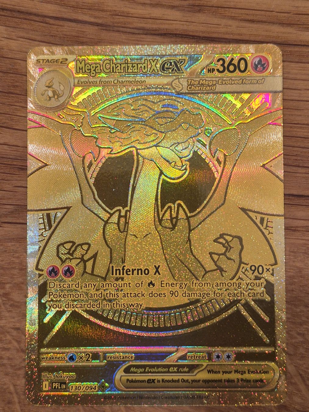 Cartes: Mega Charizard X ex  130/094 Phantasmal Flames – Neuf (Voir description) à Thalwil par Ursus_Minor