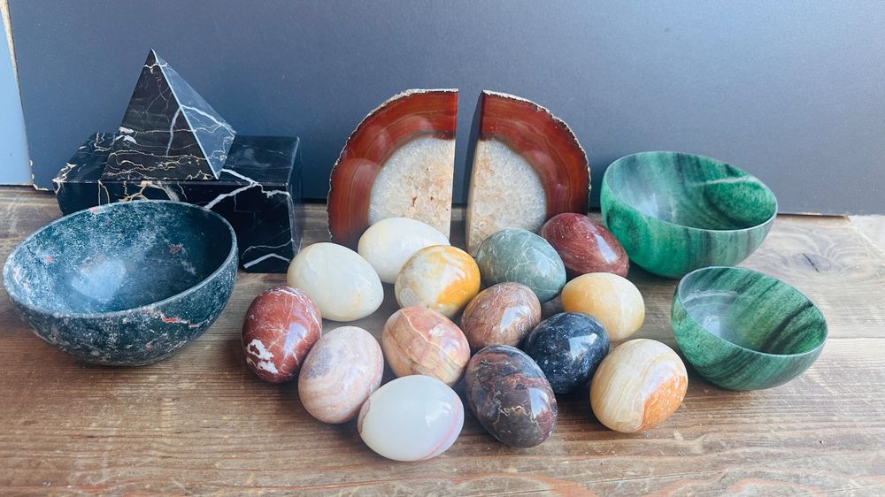 Edelstein-Sammlung: Dekorative Eili, Buechstütze, Schale ... (Gebraucht ...