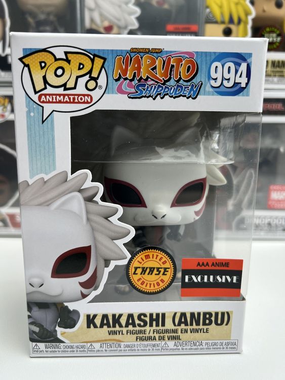 Funko Pop! Anime : Naruto Shippuden – Anbu Itachi Unmasked Limited Edition Figurine en vinyle avec protecteur de boîte | Limited Edition Exclusive Bundled with Box Protector