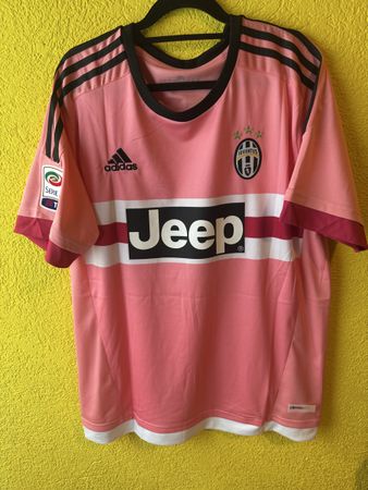 Dybala Juventus pink Retro Trikot 2016