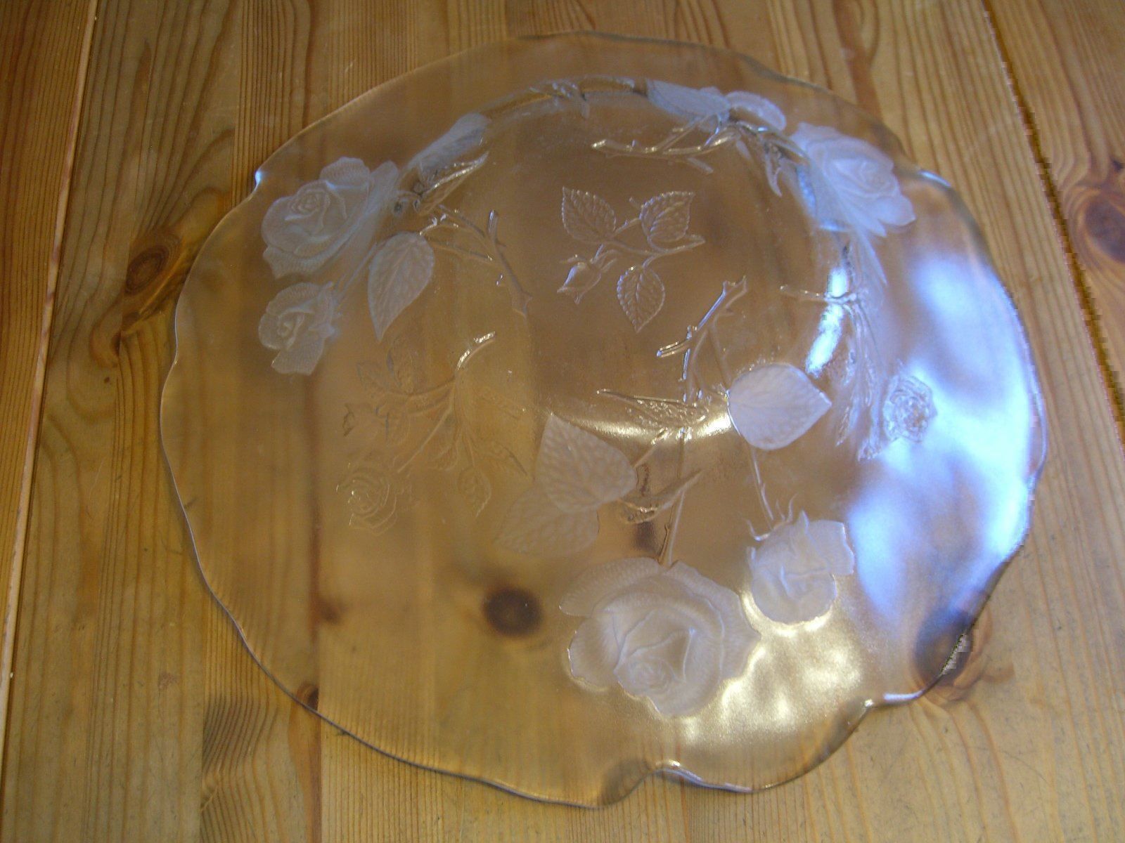 Schalen: wunderschöne, grosse Glasschale für Obst – Gebraucht aus Winterthur von Gaia 3