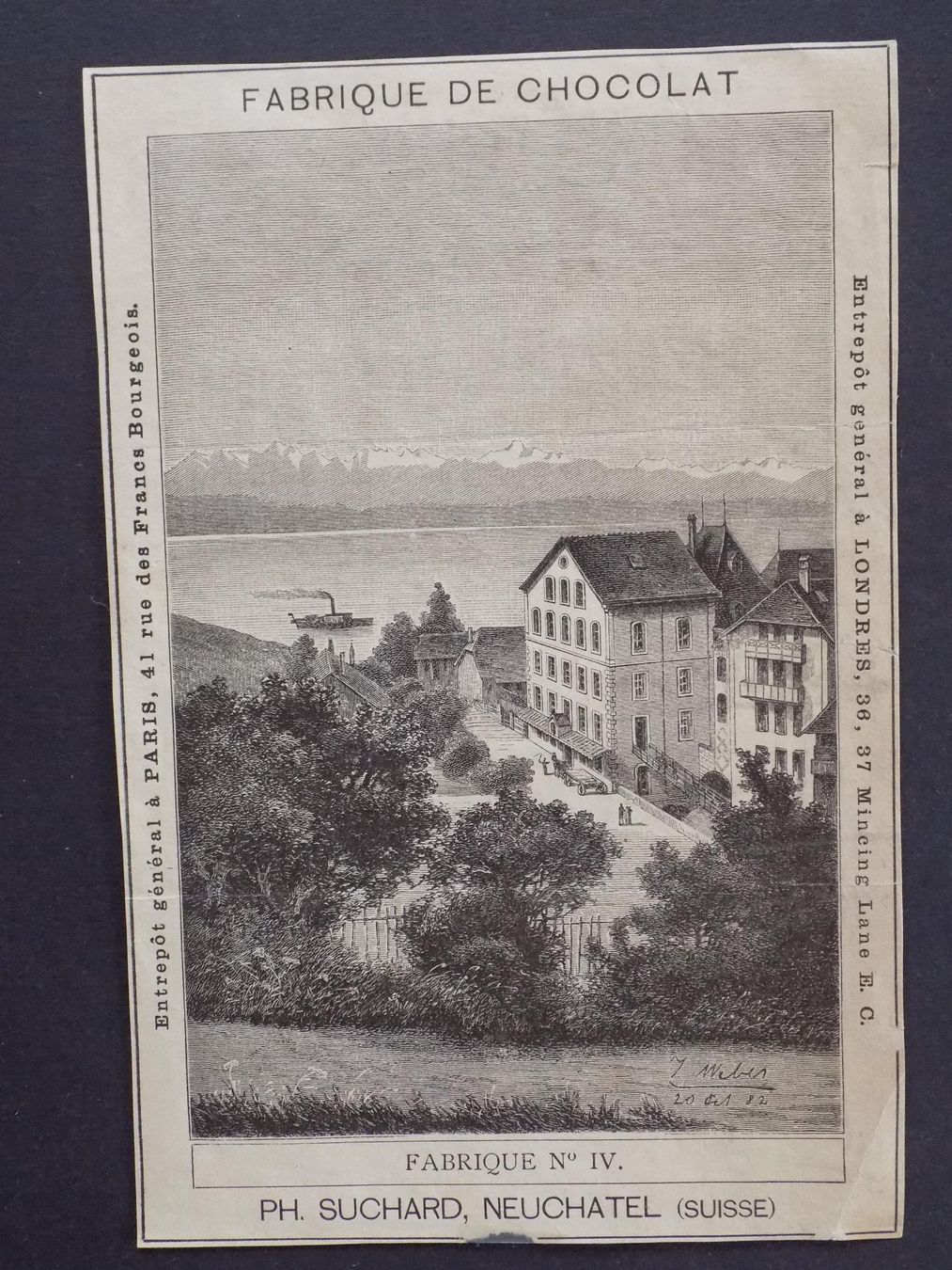 Gravures: Ph.Suchard Neuchâtel – D'occasion à Risch par Rischli15