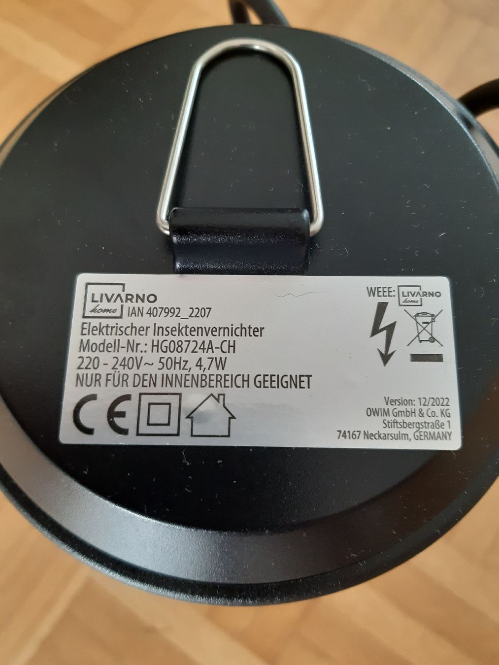 Altro per la casa: Elektrische Insektenvernichter – Nuovo (secondo la descrizione) da Aarau venduto da crissta 1