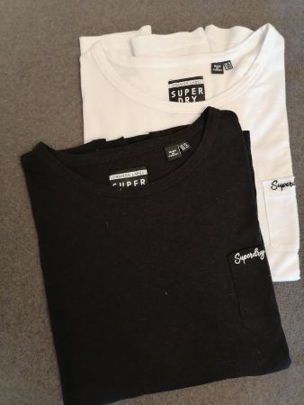 Superdry - Lot de 2 tshirts manches longues