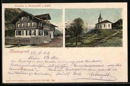 Kandergrund, Hotel-Pension und Restauran