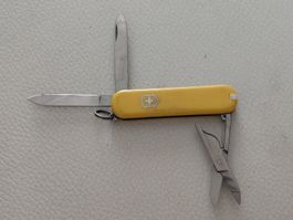 Victorinox SD 58mm Taschenm. gelb Fischer Soehne AG gebrauch