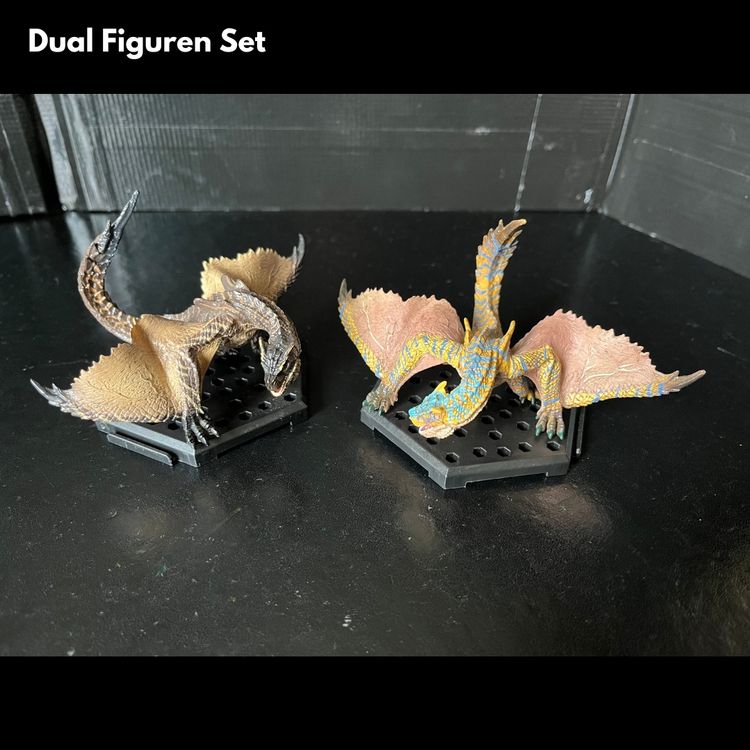 Monster Hunter World Blind-Box Figuren (Dual Tigrex Set) (Gebraucht) in ...