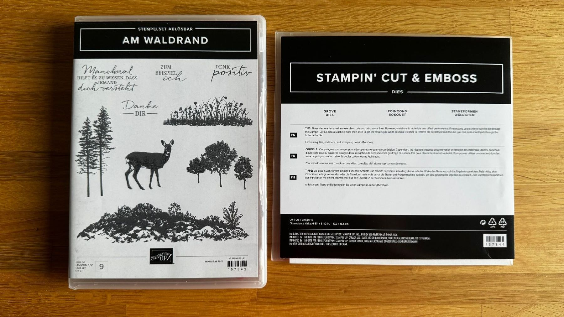 Stampin' up! Tampons: Stampin Up / Am Waldrand / A – D'occasion à Neukirch (Egnach) par muolen