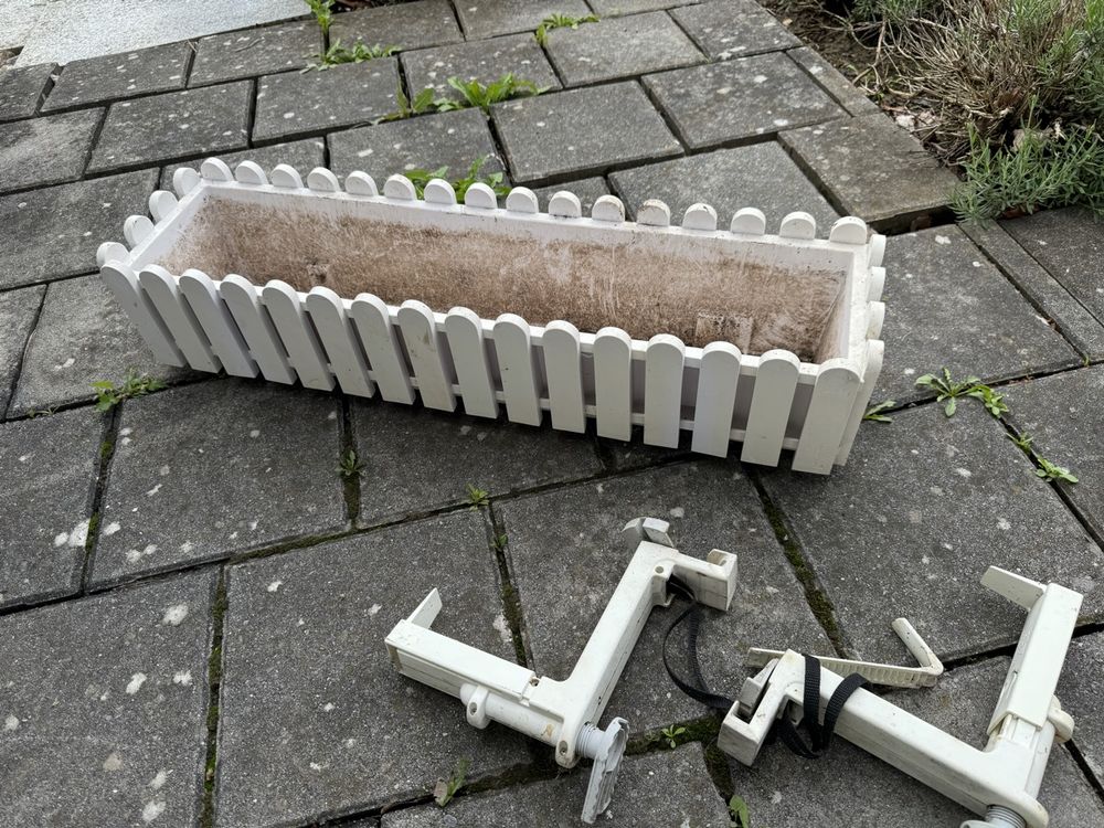 3x Emsa Landhaus Blumenkasten inkl. Aufhänger Kaufen auf Ricardo