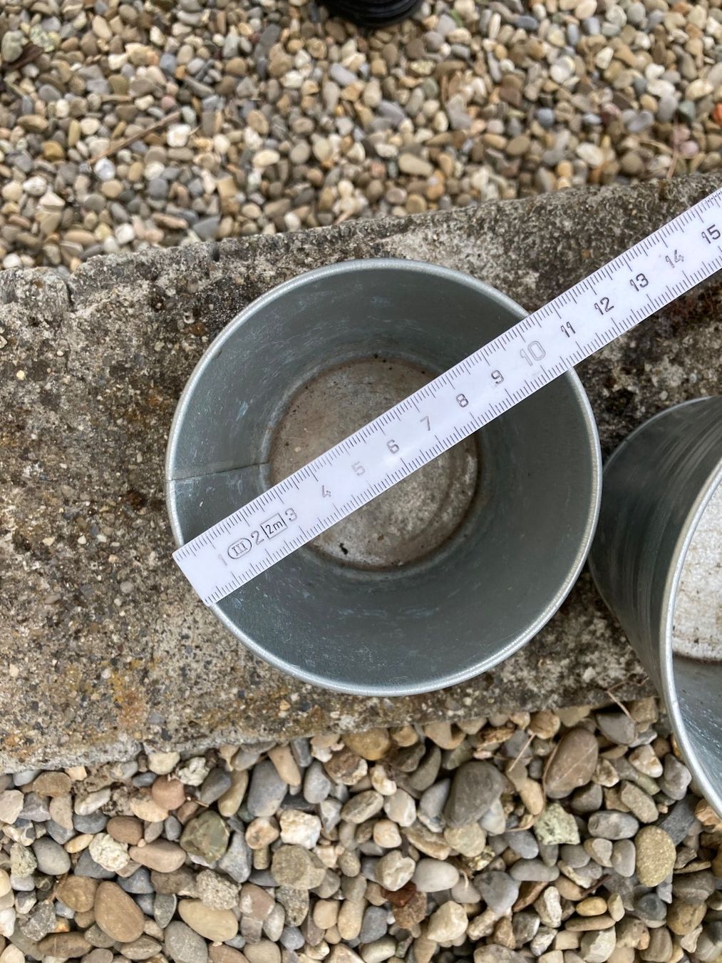 Ikea Vasi per fiori: 3x Übertöpfe verzinkt – Usato da Hitzkirch venduto da eve_may 3