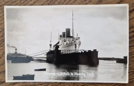 Empress of Britain Floating Dock 1935, Southhampton, n.Baar