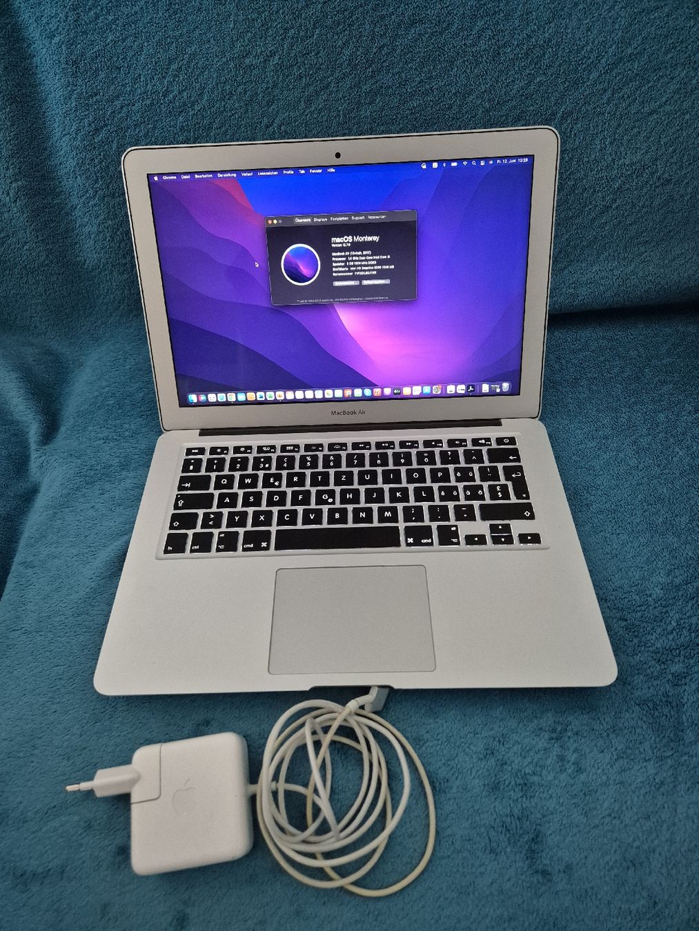 Apple Notebook: MacBook Air 13inch 2017 inkl. Laderät – Usato da Basel venduto da MediterraneaLatina