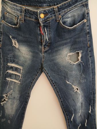 DSQUARED Artist Jeans Unisex Italian Size 46