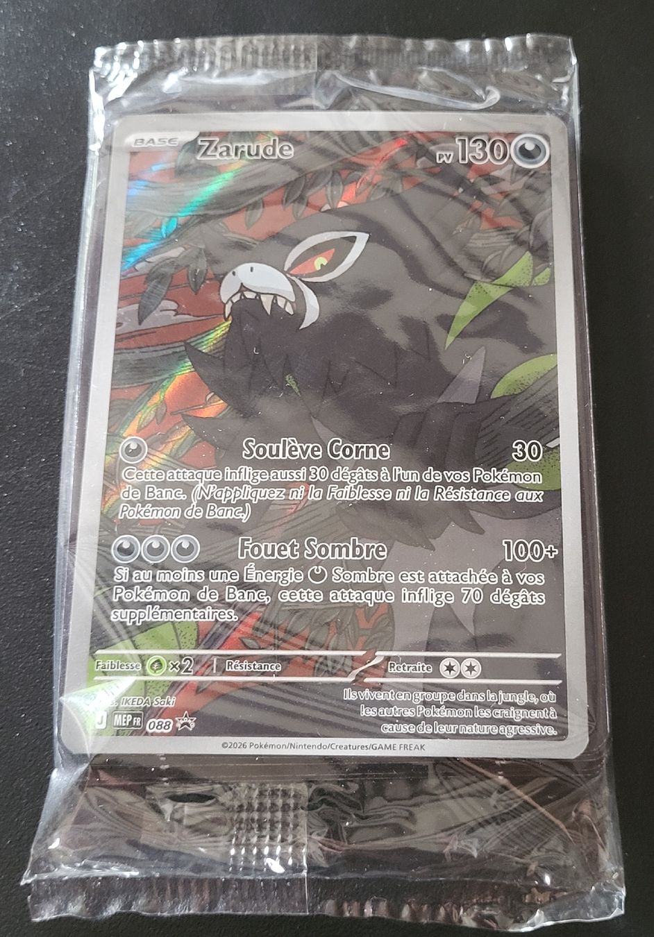 Pokémon Cartes à collectionner: Zarude Promo Etb Nuit noire fr scellé – Neuf avec emballage d'origine à St-Sulpice VD par cel_ysf7