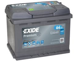 Autobatterie Exide Premium Carbon Boost EA640