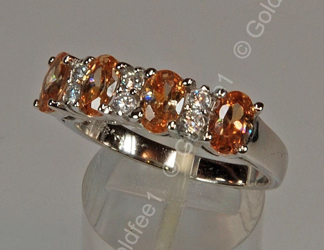 Anelli: Silberring Saphir CZ (925er Silber) – Nuovo e nell'imballaggio originale da Oberglatt ZH venduto da Goldfee1 1