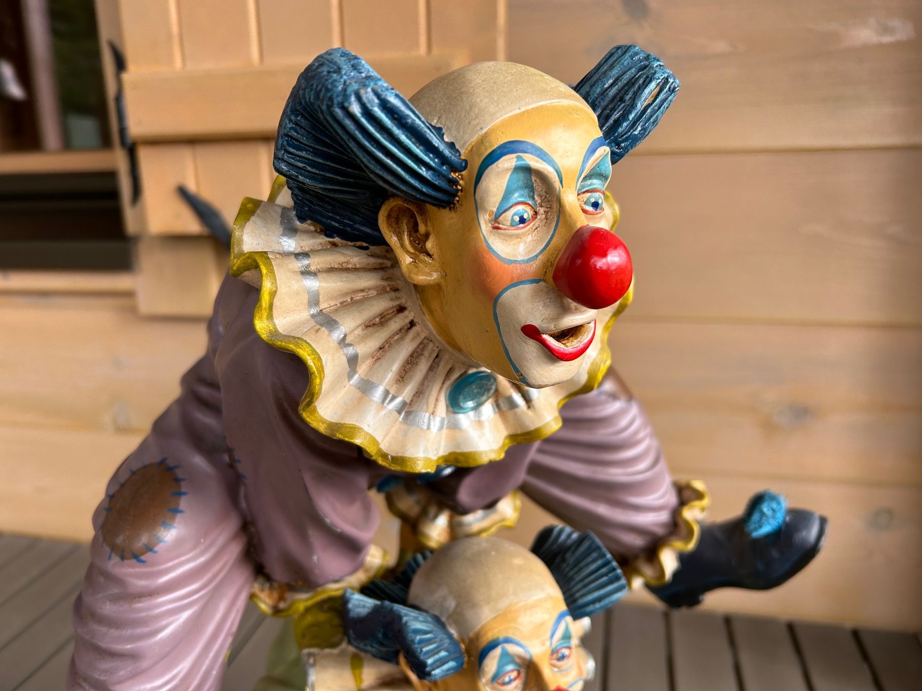 Statuette: Doppelclown Signiert – Usato da Les Pontins venduto da Brumm01 5