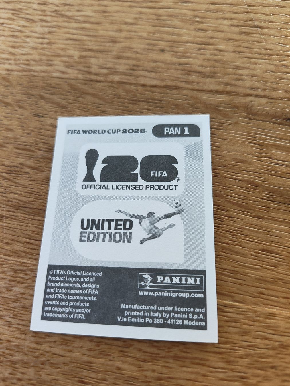 Panini Carte collezionabili: Panini Wm 2026 Pan 1 – Nuovo (secondo la descrizione) da Lieli venduto da Maholo 1