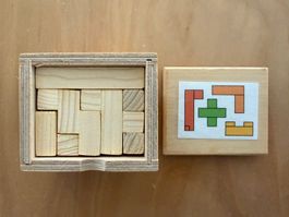 Holzspiel vom Handwerkermarkt ohne Spielanleitung