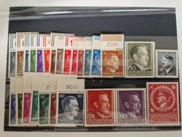Deutsches Reich Briefmarken Adolf Hitler POSTFRISCH
