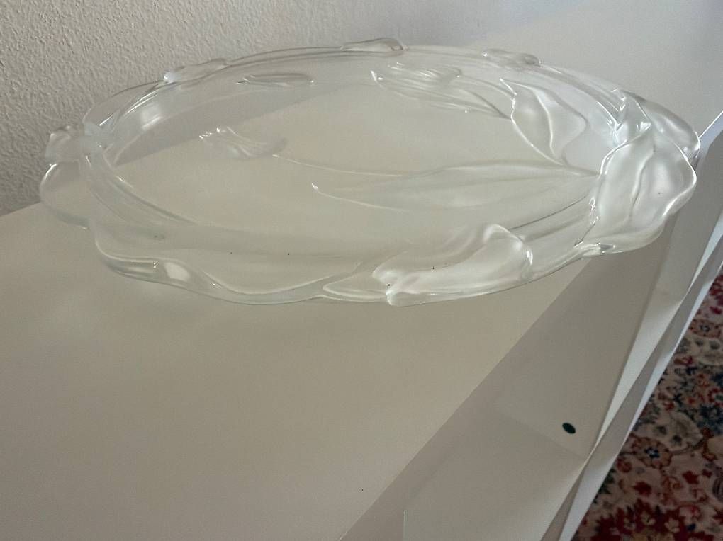 Piatti di portata: Plat à dessert en cristal  – Usato da Preverenges venduto da mih_vqg5 2