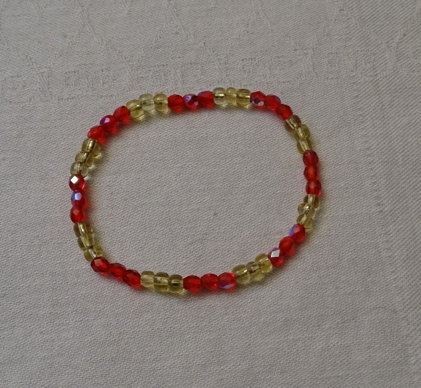 Bracciali & Braccialetti: ***TOP*** Armband Perlen Rot-Gold ***TOP*** – Nuovo (secondo la descrizione) da Zofingen venduto da Felix459 1