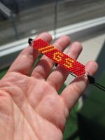 ❤️💛 Bracelet “Galatasaray” 💛❤️ Un bracelet tissé à la main
