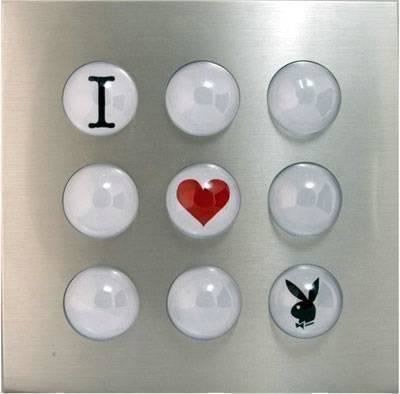 Cornici: I Love Playboy Bilderrahmen Silber – Nuovo (secondo la descrizione) da Ennetbürgen venduto da open24shop