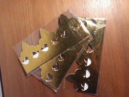7x Couronnes de Galettes des Roi en carton (Migros)