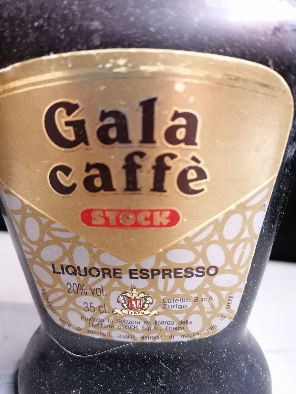 Bevande alcoliche: Liqueur Gala caffè STOCK, 35 cl, Vintage – Usato da Genève venduto da Leboucheoreilles 1