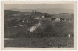 Dampfeisenbahn B.A.M. um 1930 Bussy/Morges