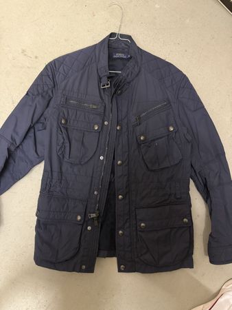 Polo Jacke blau Herren